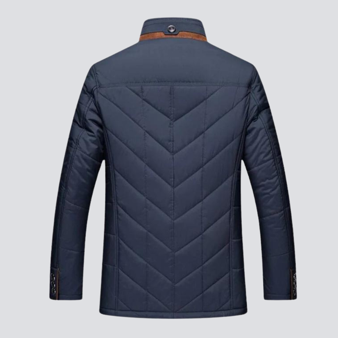 Solomon - Veste d'hiver pour homme avec col montant