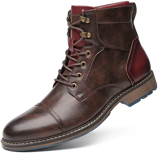 Lukas - Bottes Oxford classiques en cuir pour hommes